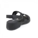 ⁦صندل ستاتي لون أسود⁩ - الصورة ⁦6⁩