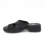 ⁦كندرة ستاتية مريحة نعل مرتفع لون أسود⁩ - الصورة ⁦5⁩