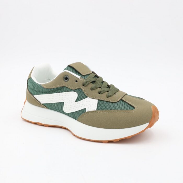 ⁦بوت رياضي ستاتي لون زيتي⁩ - الصورة ⁦2⁩