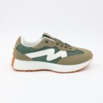 ⁦بوت رياضي ستاتي لون زيتي⁩ - الصورة ⁦3⁩