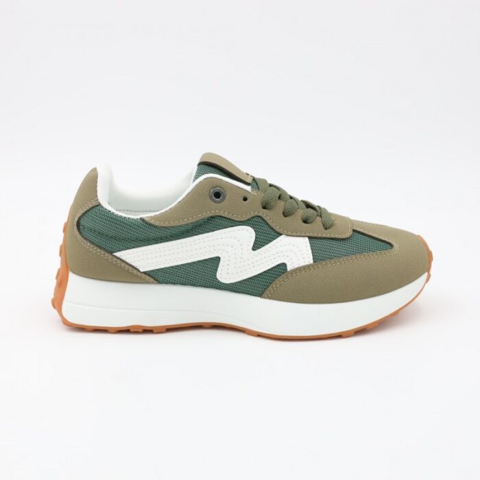 ⁦بوت رياضي ستاتي لون زيتي⁩ - الصورة ⁦3⁩