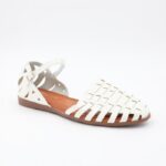 ⁦صندل ستاتي لون ابيض⁩ - الصورة ⁦4⁩