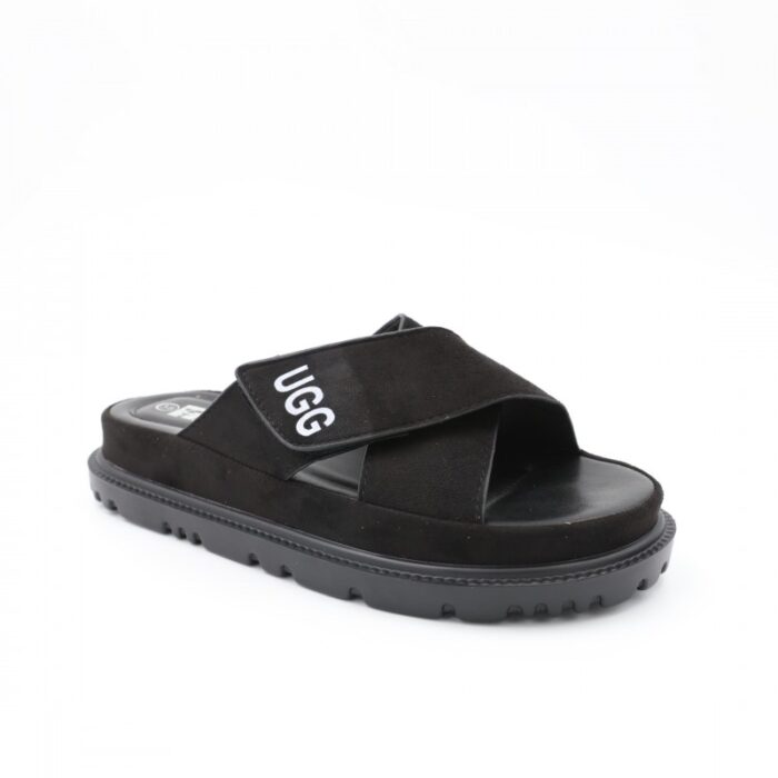 ⁦شبشب ستاتي عالي للنساء لون أسود⁩ - الصورة ⁦2⁩