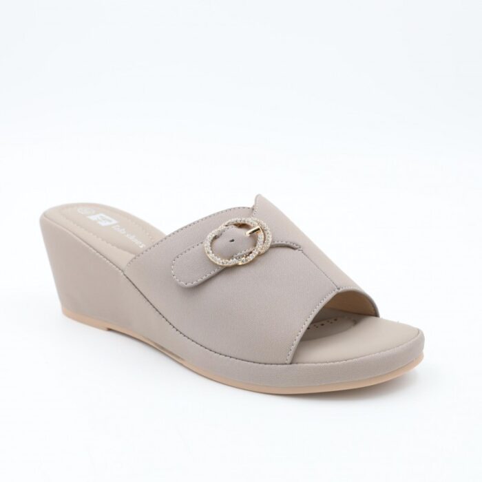 ⁦بابوج ستاتي للنساء لون رمادي⁩ - الصورة ⁦2⁩