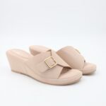 شبشب ستاتي للنساء لون بيج