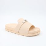 شبشب ستاتي للنساء لون بيج