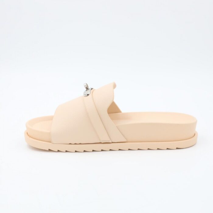 ⁦شبشب ستاتي للنساء لون بيج⁩ - الصورة ⁦3⁩