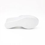 ⁦بابوج روكي بكعب عالي للنساء لون فضي⁩ - الصورة ⁦5⁩