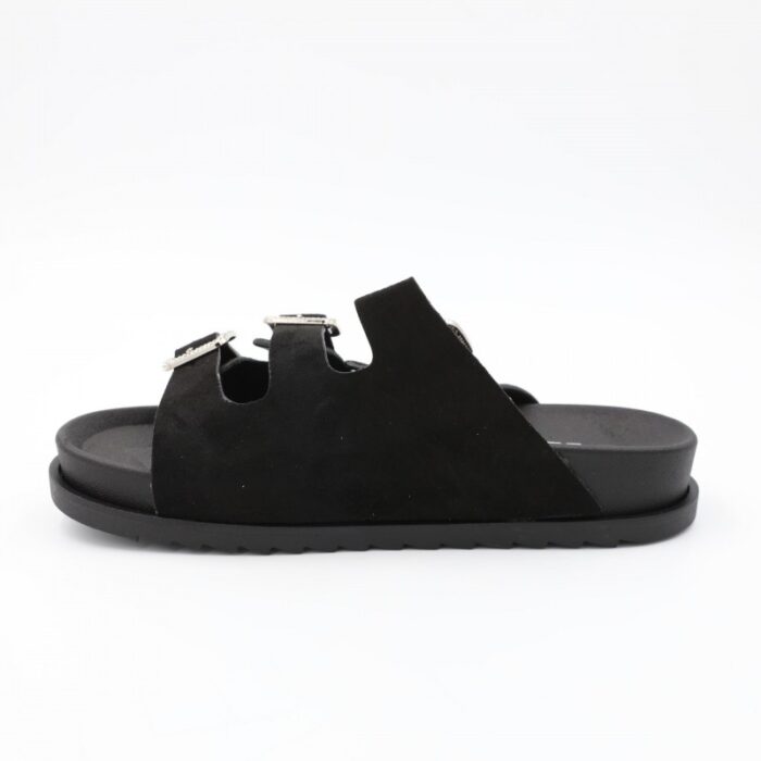 ⁦شبشب ستاتي للنساء لون اسود⁩ - الصورة ⁦2⁩