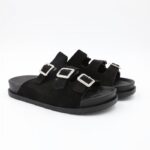 ⁦شبشب ستاتي للنساء لون اسود⁩ - الصورة ⁦4⁩