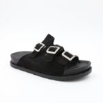 ⁦شبشب ستاتي للنساء لون اسود⁩ - الصورة ⁦5⁩