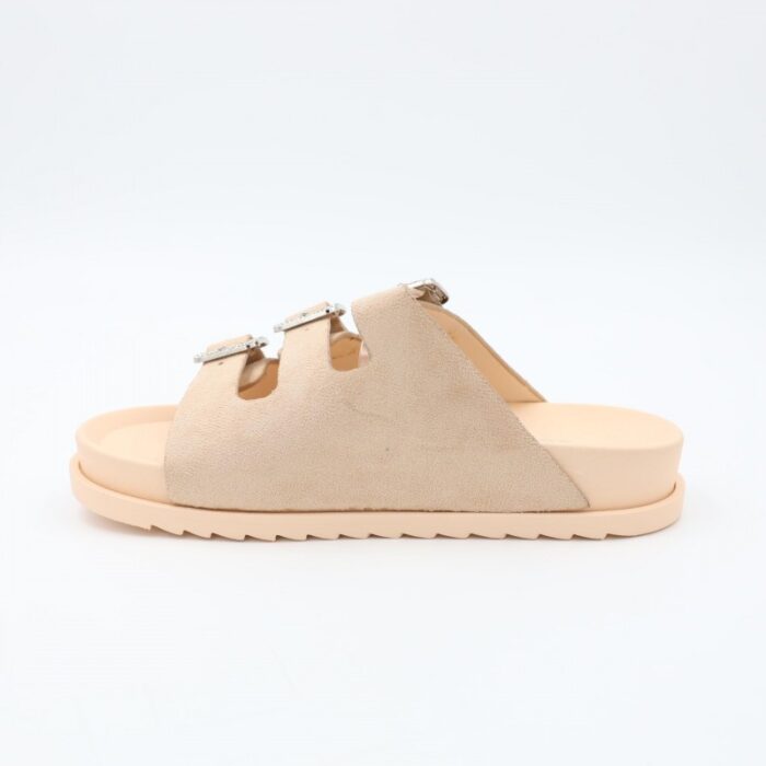 ⁦شبشب ستاتي للنساء لون بيج⁩ - الصورة ⁦4⁩