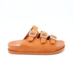 ⁦شبشب ستاتي كاجوال للنساء لون عسلي⁩ - الصورة ⁦3⁩