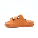 ⁦شبشب ستاتي كاجوال للنساء لون عسلي⁩ - الصورة ⁦4⁩