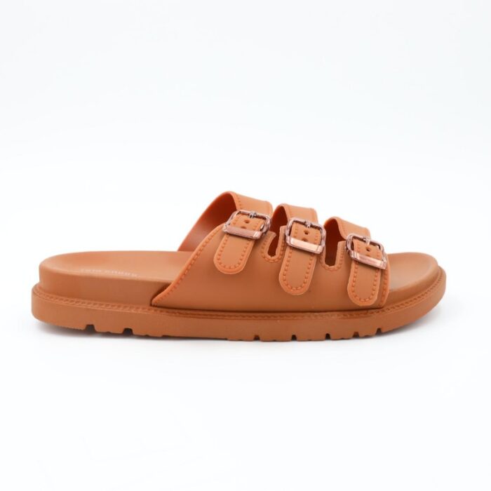 ⁦شبشب ستاتي لون كرميدي⁩ - الصورة ⁦2⁩