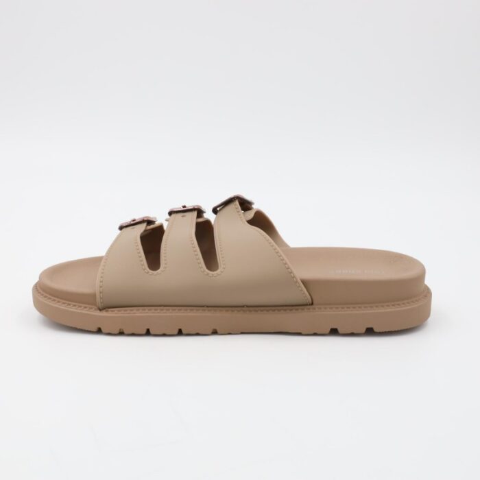 ⁦شبشب ستاتي لون كاكي⁩ - الصورة ⁦3⁩