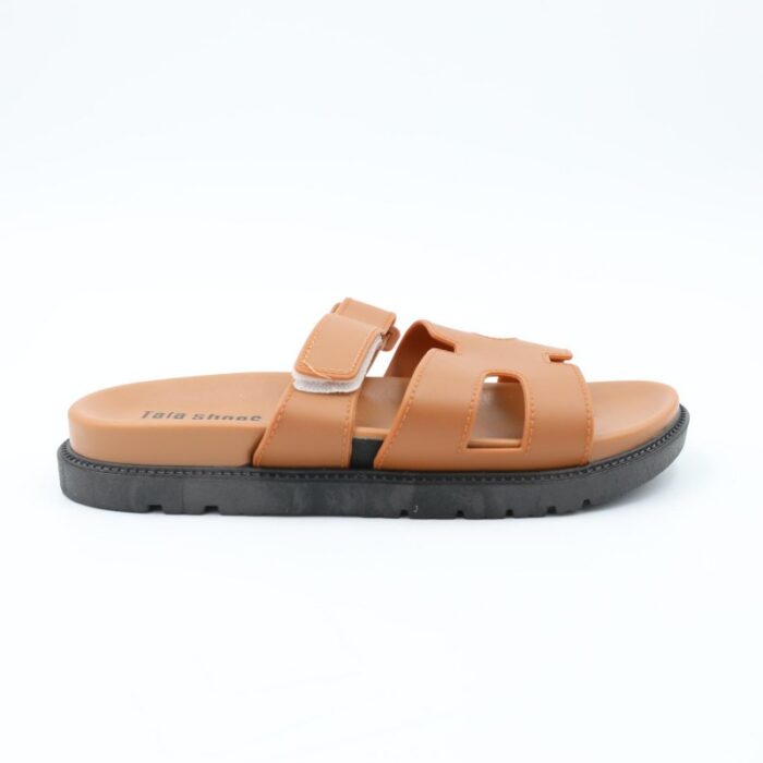 ⁦شبشب ستاتي لون بيج غامق⁩ - الصورة ⁦2⁩