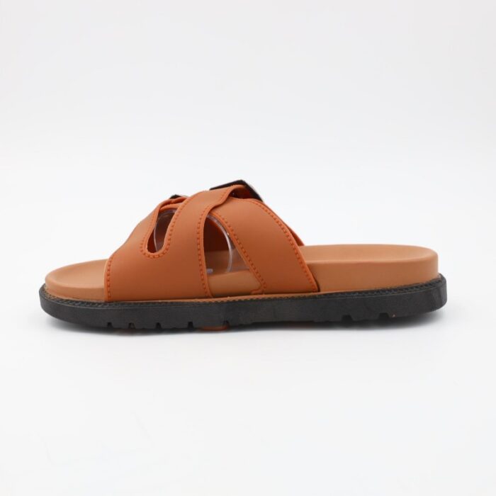 ⁦شبشب ستاتي لون بني⁩ - الصورة ⁦4⁩