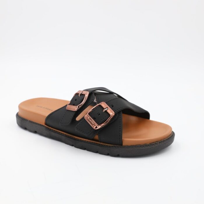 ⁦شبشب ستاتي لون اسود⁩ - الصورة ⁦2⁩