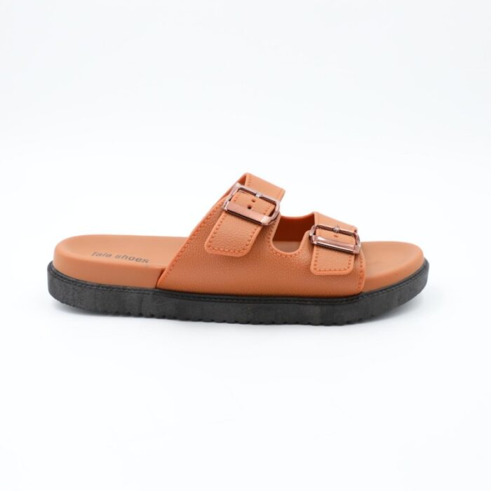 ⁦شبشب ستاتي لون بني⁩ - الصورة ⁦3⁩