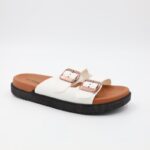 ⁦شبشب ستاتي لون ابيض⁩ - الصورة ⁦2⁩