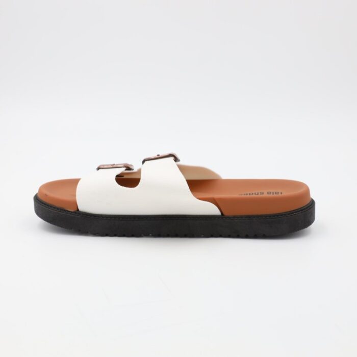 ⁦شبشب ستاتي لون ابيض⁩ - الصورة ⁦4⁩