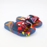 شبشب ولادي بتصمسم سبايدر مان لون كحلي