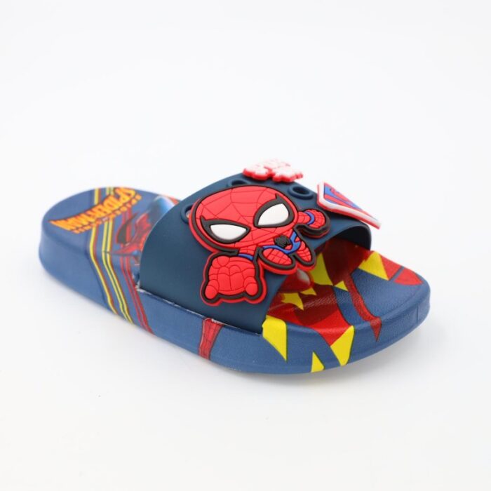 ⁦شبشب ولادي بتصمسم سبايدر مان لون كحلي⁩ - الصورة ⁦2⁩