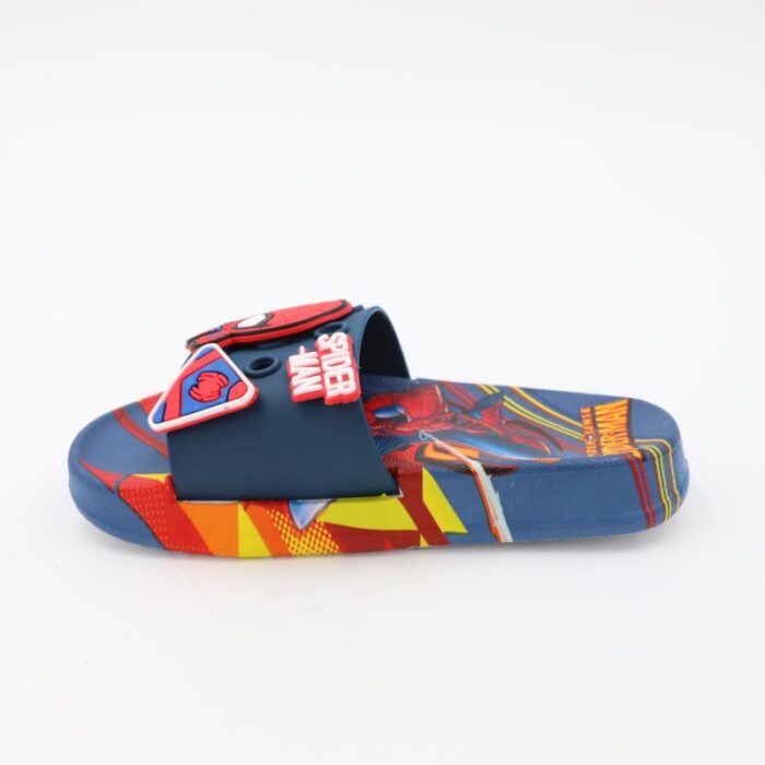 ⁦شبشب ولادي بتصمسم سبايدر مان لون كحلي⁩ - الصورة ⁦4⁩