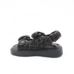 ⁦صندل بناتي للاطفال لون أسود⁩ - الصورة ⁦4⁩