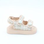 ⁦صندل بناتي للاطفال لون بيج⁩ - الصورة ⁦3⁩