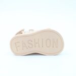 ⁦صندل بناتي للاطفال لون بيج⁩ - الصورة ⁦5⁩