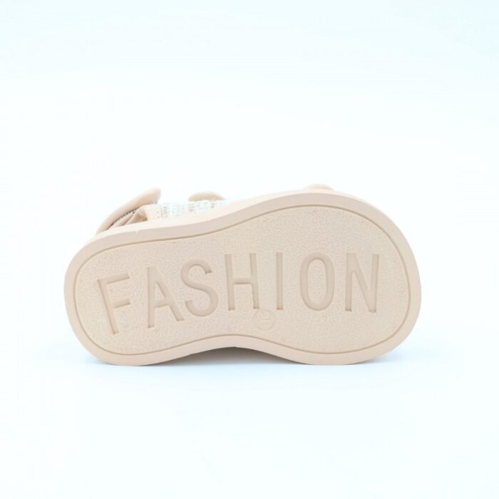 ⁦صندل بناتي للاطفال لون بيج⁩ - الصورة ⁦5⁩