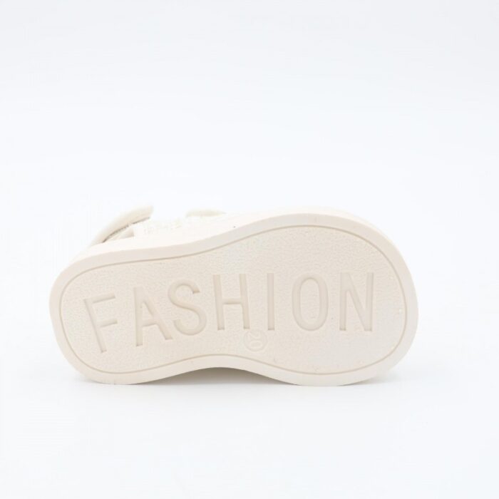 ⁦صندل بناتي للاطفال لون أبيض⁩ - الصورة ⁦5⁩