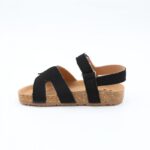 ⁦صندل بناتي لون أسود⁩ - الصورة ⁦4⁩