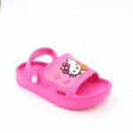 ⁦حذاء بتصميم هالو كيتي للأطفال لون فوشي⁩ - الصورة ⁦2⁩