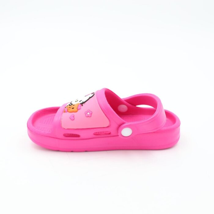 ⁦حذاء بتصميم هالو كيتي للأطفال لون فوشي⁩ - الصورة ⁦4⁩