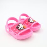 ⁦حذاء بتصميم هالو كيتي للأطفال لون زهري⁩ - الصورة ⁦5⁩