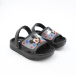 حذاء بتصميم ميكي ماوس للأطفال لون أسود