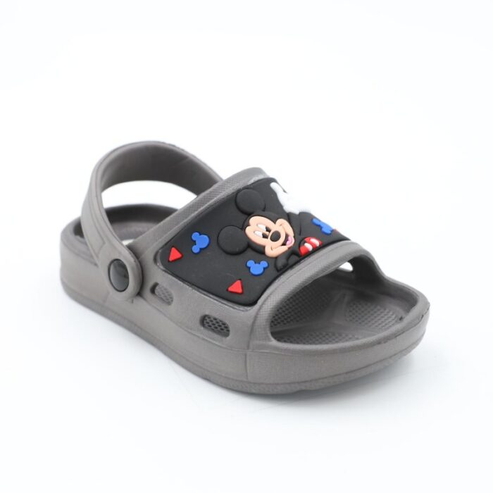 ⁦حذاء بتصميم ميكي ماوس للأطفال لون رمادي⁩ - الصورة ⁦2⁩