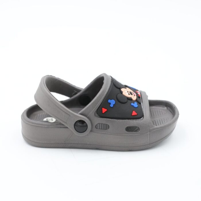 ⁦حذاء بتصميم ميكي ماوس للأطفال لون رمادي⁩ - الصورة ⁦3⁩