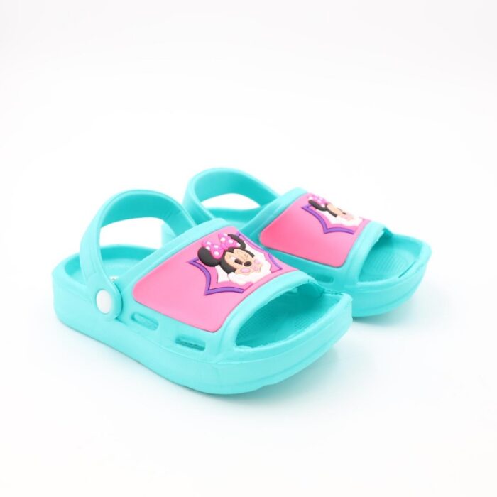 103385811_686c234533568 حذاء بتصميم ميني ماوس للأطفال لون تركواز اخضر - الصورة 1