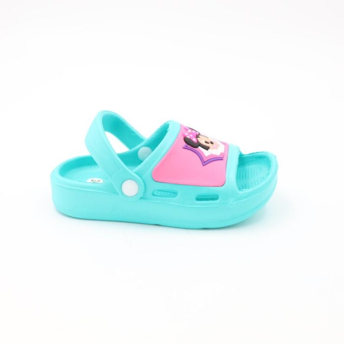 ⁦حذاء بتصميم ميني ماوس للأطفال لون تركواز اخضر⁩ - الصورة ⁦3⁩