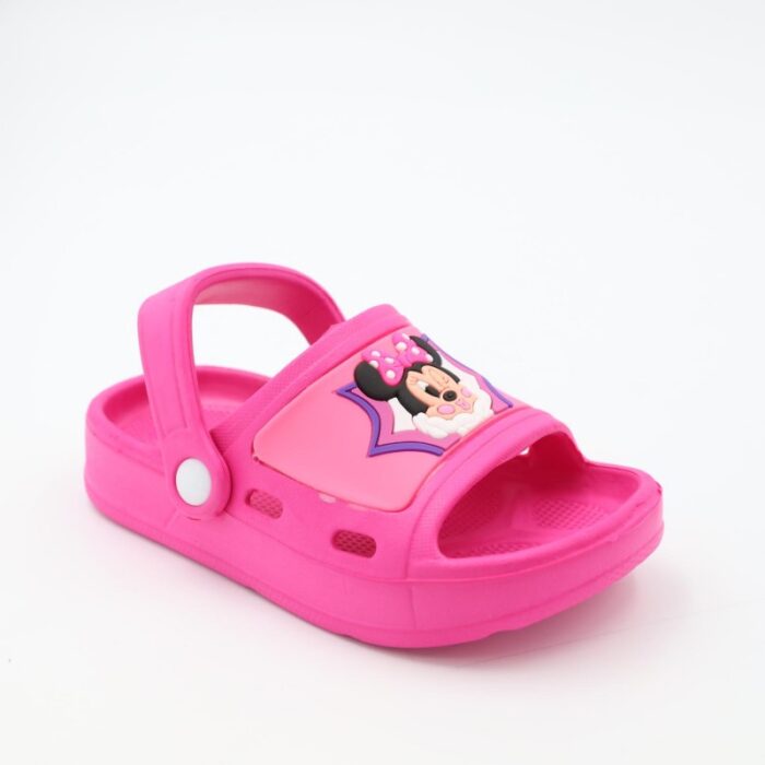 103385812_686c2346d045d حذاء بتصميم ميني ماوس للأطفال لون فوشي - الصورة 1