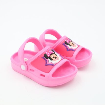 حذاء بتصميم ميني ماوس للأطفال لون زهري