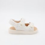 ⁦صندل بناتي للاطفال لون أبيض⁩ - الصورة ⁦3⁩