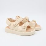 ⁦صندل بناتي للاطفال لون بيج فاتح⁩ - الصورة ⁦6⁩