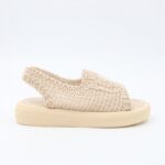 ⁦صندل بناتي للاطفال لون بيج⁩ - الصورة ⁦7⁩