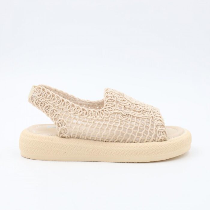 ⁦صندل بناتي للاطفال لون بيج⁩ - الصورة ⁦7⁩