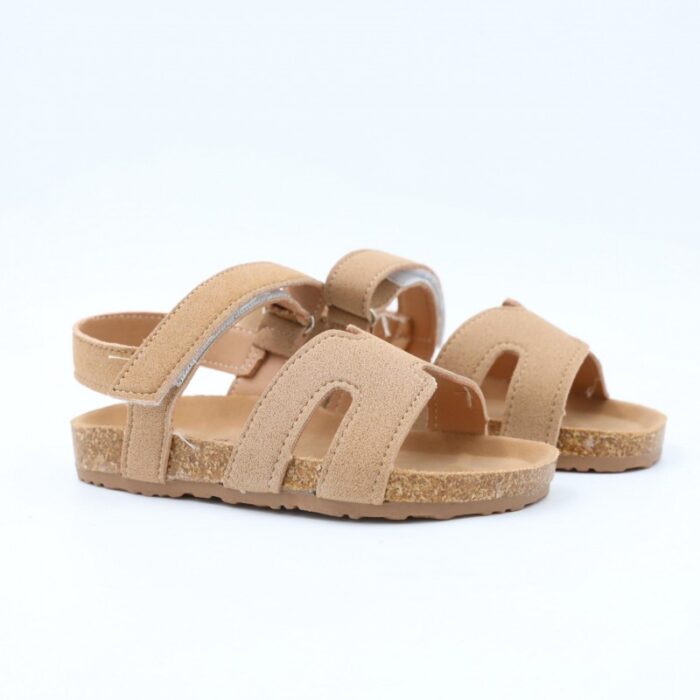⁦صندل بناتي للاطفال لون بيج⁩ - الصورة ⁦6⁩